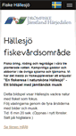 Mobile Screenshot of hallesjofishing.se